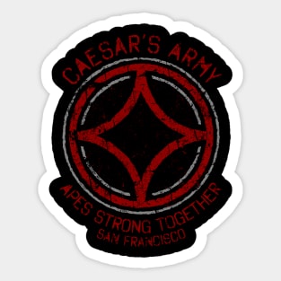 Caesar's Army Sticker